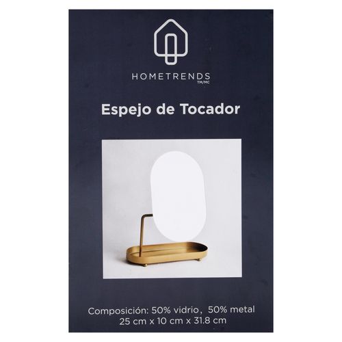 Espejo Home Trends Metalico