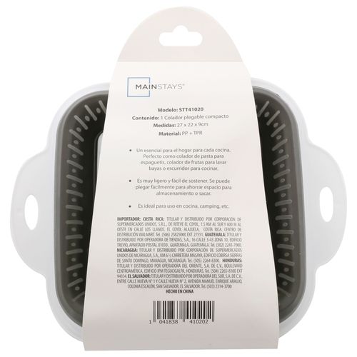 Colador Colapsable De Silicon