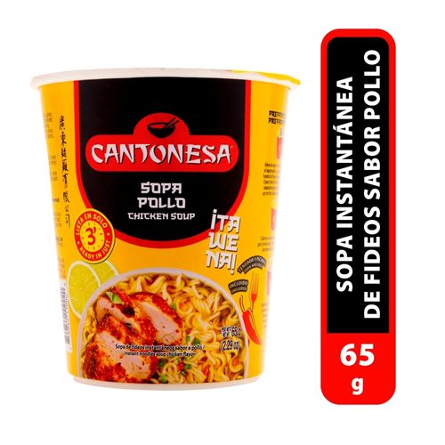 Cantonesa Pollo Vaso 65gr