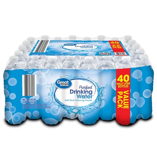 40pack Greatvalue Agua Purificad 20000ml