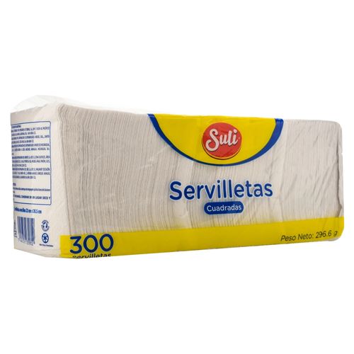 Servilleta Suli Cuadrada - 300 Unidades