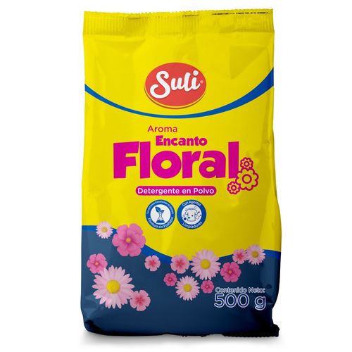 Detergente En Polvo Suli Aroma Floral - 500 g