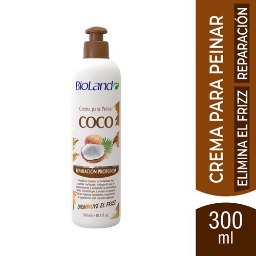 Crema para Peinar Bioland Coco - 300ml