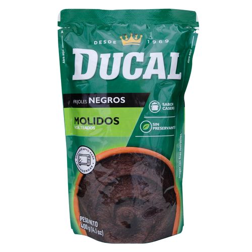 Frijol Ducal molido negro doypack - 400 g