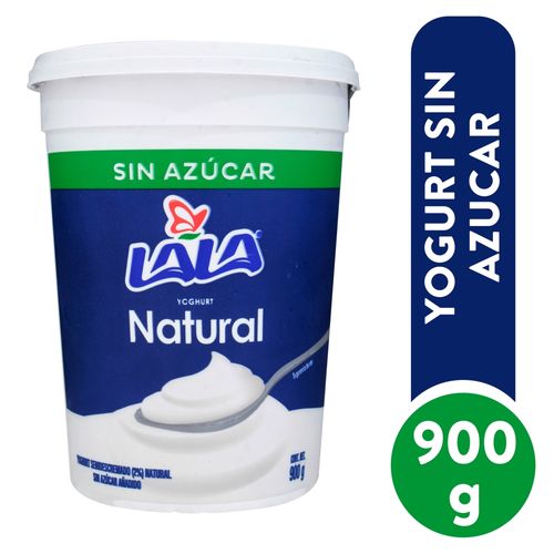 Yogurt Lala Natural Sin Azucar - 900gr