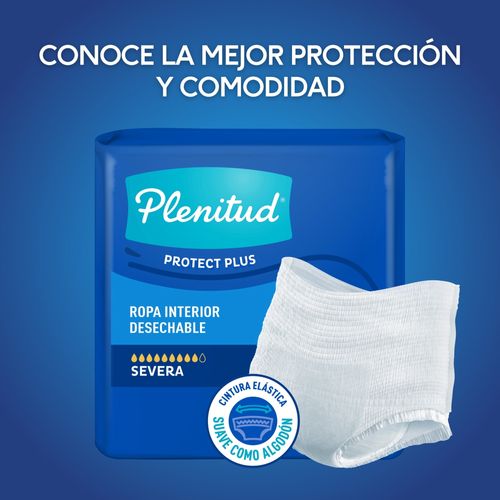 Pañal para adultos Plenitud protect plus talla P/M - 48 Uds