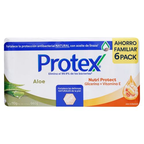 Jabón en Barra Antibacterial Protex surtido 6 pack - 660 g