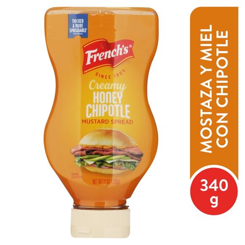 Mostaza Frenchs Chipotle Miel 340 Gr