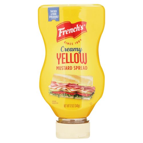 Mostaza Frenchs Cremosa Yellow 340 Gr