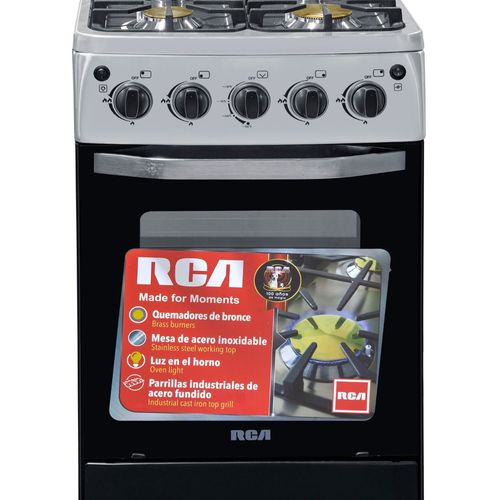 Estufa Rca Negra Gas Mod Rccr22cv