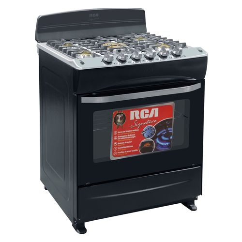 Estufa Rca Negra Gas Mod Rccr3002