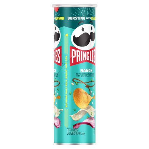 Papas Pringles Ranch 158 Gr