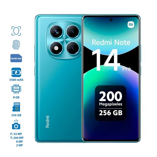 Celular Xioami Note 14P 8Gb de ram y 256Gb de almacenamiento