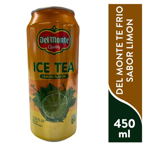 Te Frio Del Monte Lata Limon 450 Ml