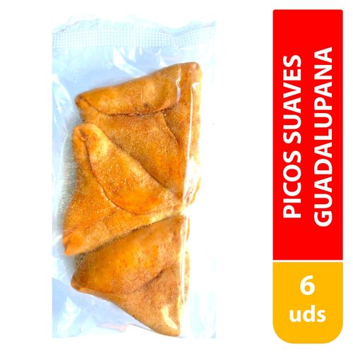Pan Dulce Guadalupana Picos Suaves - 6 uds