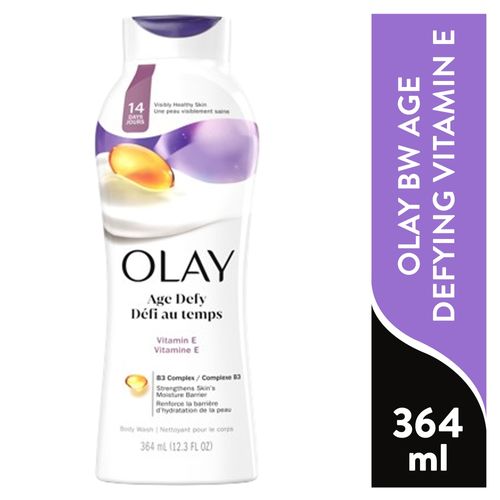 Gel de baño Olay Age defying con vitamina E -364 ml