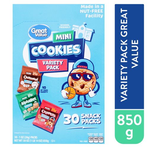 Variety Pack Great Value 850gr