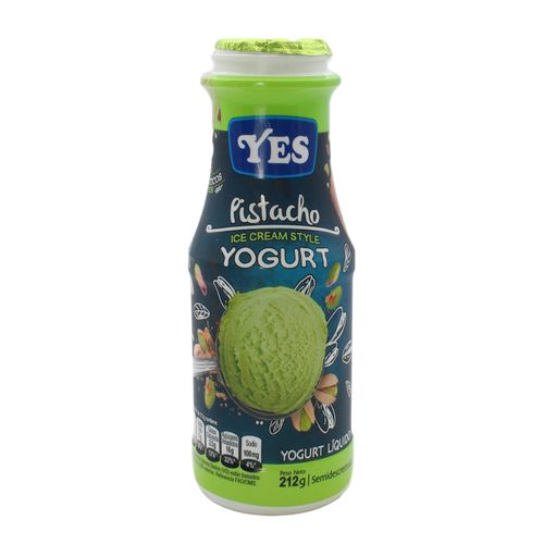 Yogurt Liquido Pistacho 212 Gr Yes