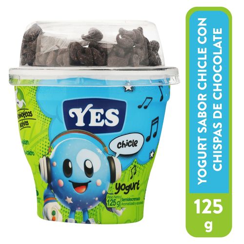 Yogurt Chicle Topping 125 Grs Yes