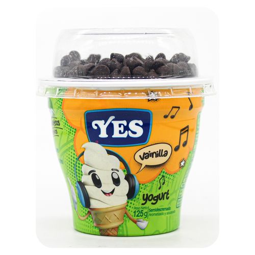 Yogurt Vainilla Topping 125 Grs Yes