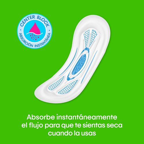 Toallas Femeninas Kotex UltaProtect Manzanilla Alas - 10Uds