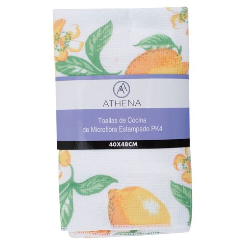 Set Toallas Cocina Estampado Microfibra