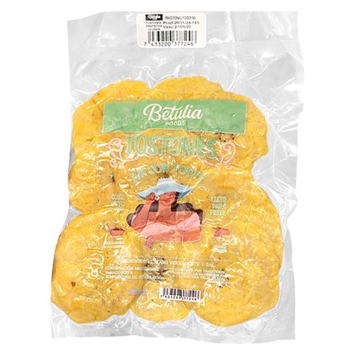 Tostones Betulia Foods Pre Fritos - 12 uds