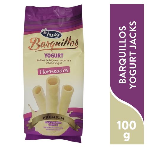 Barquillos Jacks yogurt -100 g