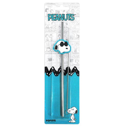 Popote Con Cepillo Snoopy