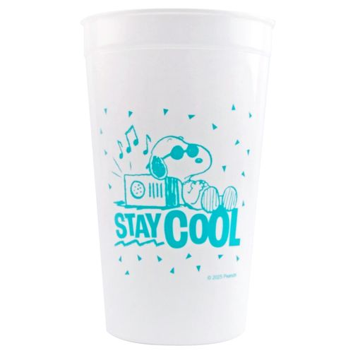 Vaso Plastico Med Snoopy