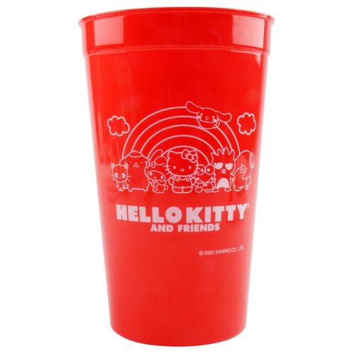 Vaso Plastico Hello Kitty