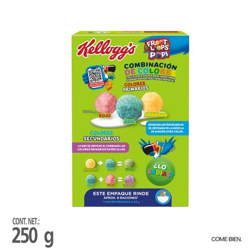 Kelloggs Cereal Froot Loops Pops 250gr