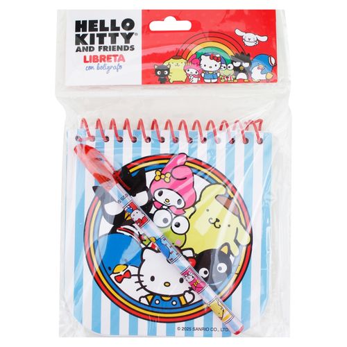 Libreta Con Boligrafo Hello Kitty