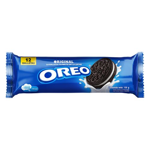 Galleta Oreo de chocolate tubo - 108 g