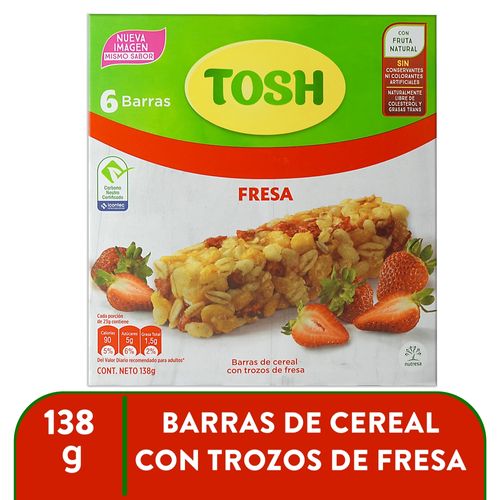 Barra Tosh Fresa 138 Gr