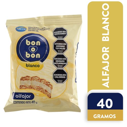 Alfajor Bon O Bon Leche 40 G