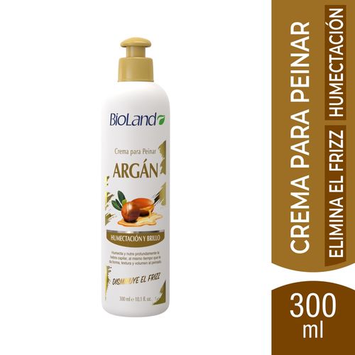 Crema Bioland Para Peinar Argan - 300ml