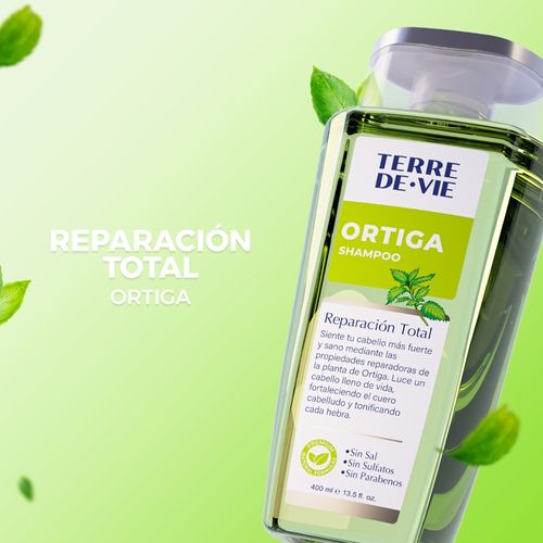 Acondicionador Ortiga Terre De Vie Reparación Total - 400 ml