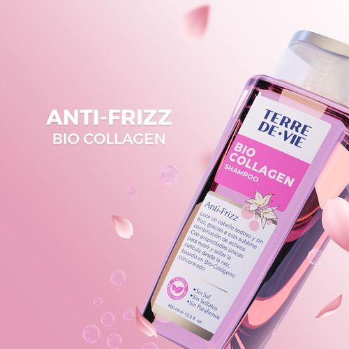 Acondicionador Bio Collagen Terre De Vie Anti-Frizz - 400 ml