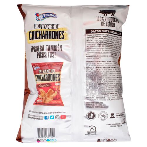 Chicharrones Yumies del rancho auténtico - 100 g