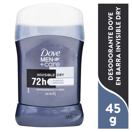 Desodorante Dove Men+Care Invisible Dry Barra - 45g