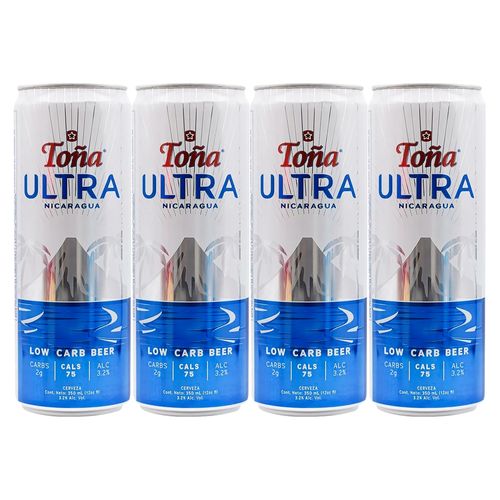 Cerveza Tona Ultra 4pk 350ml
