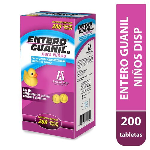 Entero Guanil Ninos Disp X 200 Tab