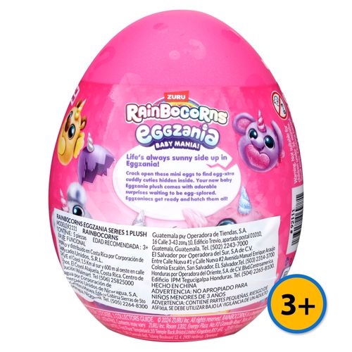 S001 Rainbocorns Eggzania Series 1 Plush