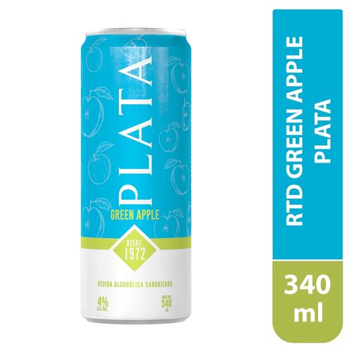 Rtd Green Apple Plata 340 Ml