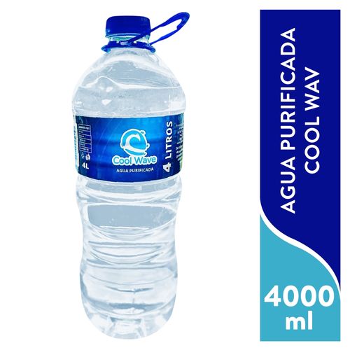 Agua Purificada Cool Wave Galon 4lt