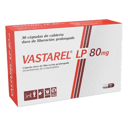 Vastarel Lp Cap 80 Mg X 30 Unidad