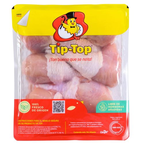 Pierna de Pollo Fresca Bandeja  Tip Top - 8 Piezas