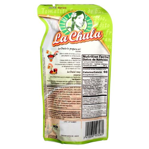 Salsa La Chula Ranchera - 98 g