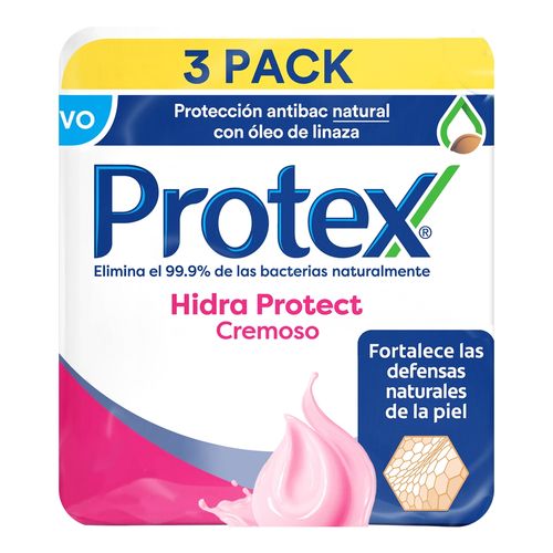 Jabón en Barra Protex hidra protect cremoso 3 pack - 300 g